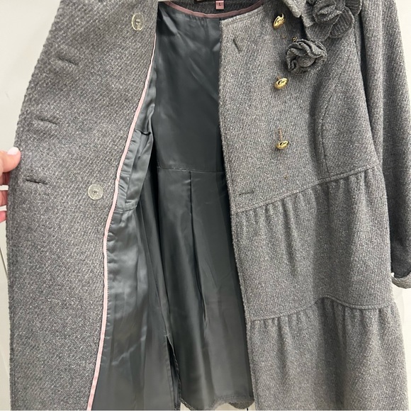 Vintage Juicy couture coat wool grey - Picture 6 of 7